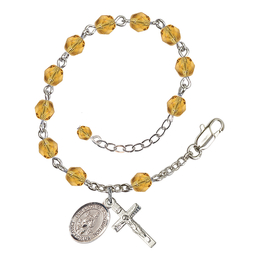 Our Lady of Assumption<br>RB6000-9388 6mm Rosary Bracelet<br>Available in 11 colors