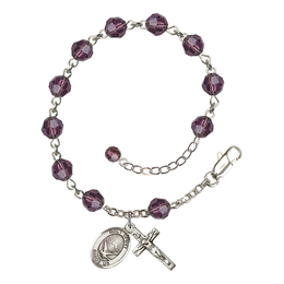 Holy Spirit<br>RB9400-9044 6mm Rosary Bracelet<br>Available in 12 colors