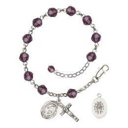 Miraculous<br>RB9400-9078 6mm Rosary Bracelet<br>Available in 12 colors