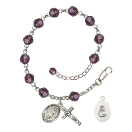 Our Lady of Guadalupe<br>RB9400-9206 6mm Rosary Bracelet<br>Available in 12 colors