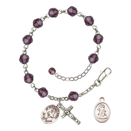 Guardian Angel/Dance<br>RB9400-9712 6mm Rosary Bracelet<br>Available in 12 colors