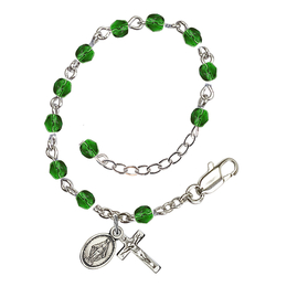 RBI0034 Series Infant Rosary Bracelet<br>Available in 12 bead colors