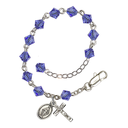 Miraculous<br>RBI0885 5mm Infant Rosary Bracelet<br>Available in 14 colors