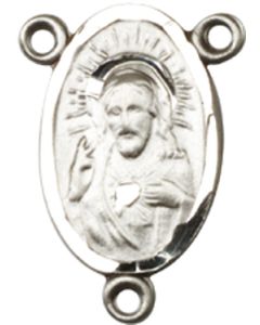 Scapular 0026CTR - 3/4 x 1/2 Rosary Center