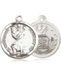 St Christopher Air Force 0192--1 - 7/8 x 3/4