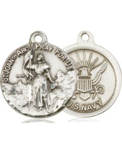 St Joan of Arc Navy 0193--6 - 7/8 x 3/4
