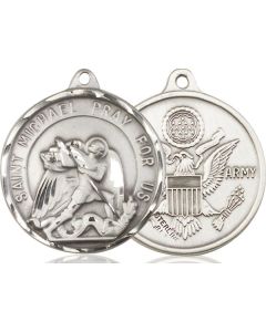 St Michael Army 0201--2 - 1 3/8 x 1 1/4