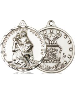 St Christopher Air Force 0203--1 - 1 1/4 x 1 1/4
