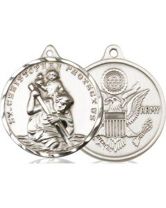 St Christopher Army 0203--2 - 1 1/4 x 1 1/4