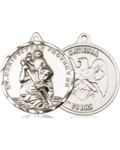 St Christopher National Guard 0203--5 - 1 1/4 x 1 1/4