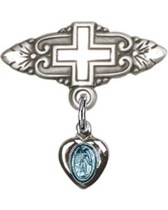 Miraculous Blue Epoxy Baby Badge - 0217B/0731