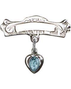 Miraculous Blue Epoxy Baby Badge - 0217B/0732
