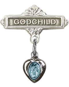 Miraculous Blue Epoxy Baby Badge - 0217B/0736