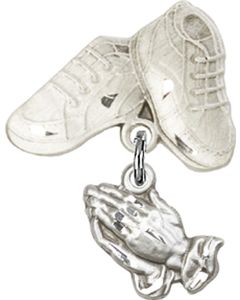 Praying Hands Baby Badge - 0220/5923