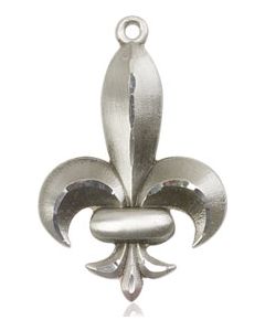 Fleur de Lis 0294 - 3/4 X 1/2