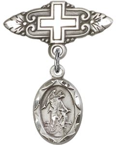 Guardian Angel Baby Badge - 0301E/0731