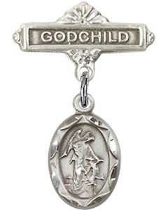 Guardian Angel Baby Badge - 0301E/0736