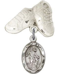 Guardian Angel Baby Badge - 0301E/5923