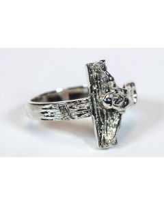 0518 - Crucifix Ring
