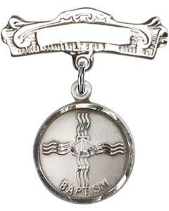 Baptism Baby Badge - 0601BA/0732