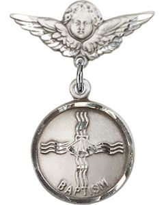 Baptism Baby Badge - 0601BA/0735
