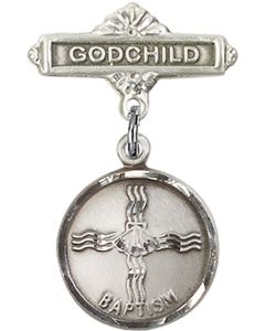 Baptism Baby Badge - 0601BA/0736