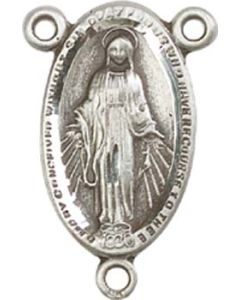 Miraculous 0609CTR - 3/4 x 3/8 Rosary Center