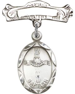 Baptism Baby Badge - 0612BA/0732