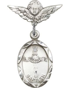 Baptism Baby Badge - 0612BA/0735
