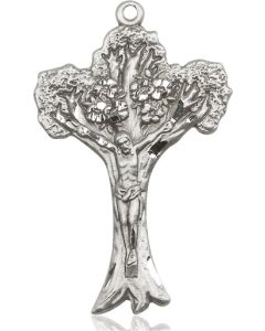 Tree of Life Crucifix 0633 - 1 5/8 x 1