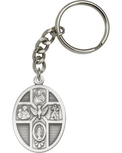 5-Way Holy Spirit 0680SRC - 1 3/4 x 1 1/8 KeyChain