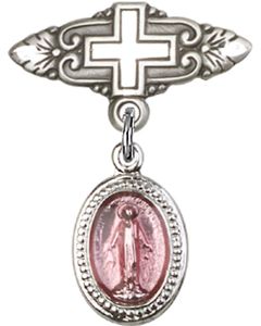 Miraculous Pink Epoxy Baby Badge - 0700P/0731