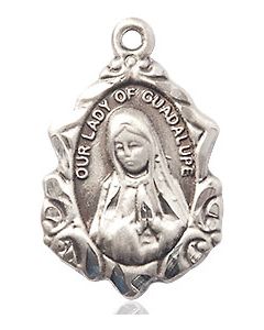 Our Lady of Guadalupe 0822F - 3/4 x 1/2
