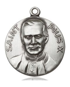 Pope Pius X 0885 - 3/4 x 5/8