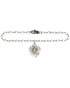Communion Heart Bracelet