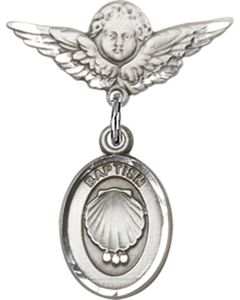 Baptism Baby Badge - 0974/0735