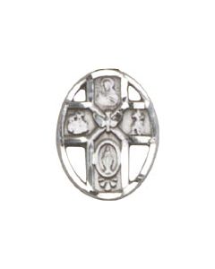 5-Way / Holy Spirit 0980L - 1/2 x 3/8 Lapel Pin