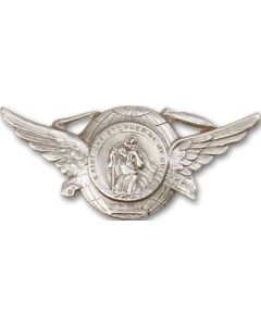 Saint Christopher 1018V - 1 1/4 x 2 7/8 Visor Clip