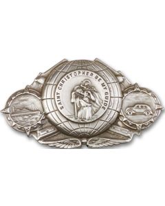 Saint Christopher 1019V - 1 1/2 x 2 5/8 Visor Clip