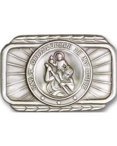 Saint Christopher 1021V - 1 1/8 x 1 5/8 Visor Clip