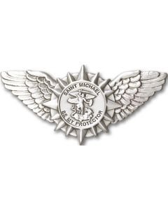 Saint Michael Wings 1063V - 1 3/8 x 3 Visor Clip