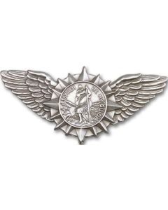 Saint Christopher Wings 1067V - 1 3/8 x 2 7/8 Visor Clip