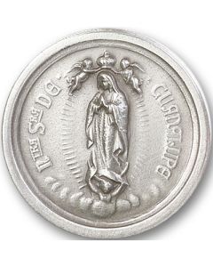Our Lady of Guadalupe 1073V - 1 1/8 x 1 1/8 Visor Clip