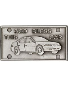 God Bless This Car 1076V - 1 x 1 7/8 Visor Clip