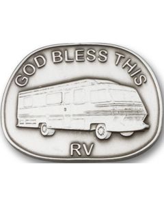 God Bless This Rv 1087V - 1 x 1 3/8 Visor Clip