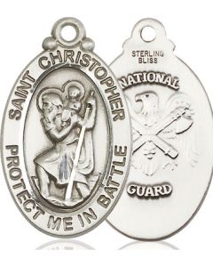St Christopher National Guard 1175--5 - 1 1/8 x 1 1/4