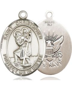 St Christopher Navy 1177--6 - 1 X 1 1/4