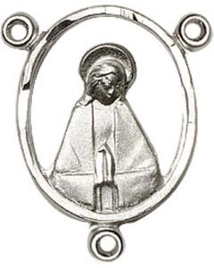 Madonna 1626CTR - 3/4 x 1/2 Rosary Center