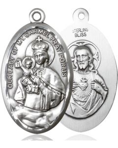 Our Lady of Mount Carmel 1656 - 1 3/8 x 3/4