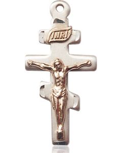 Greek Crucifix 2424 - 5/8 X 1 1/8